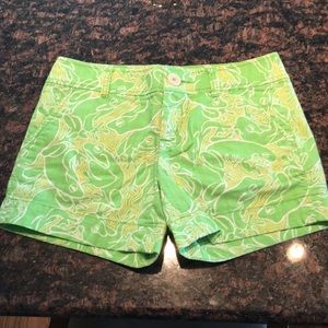 EEUC Lilly Pulitzer Callahan Shorts size 0